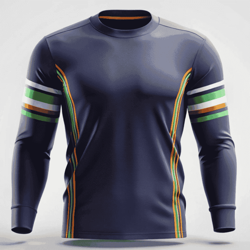 Men's Regular Fit Performance Sports Jersey for Active Wear and Everyday Comfort